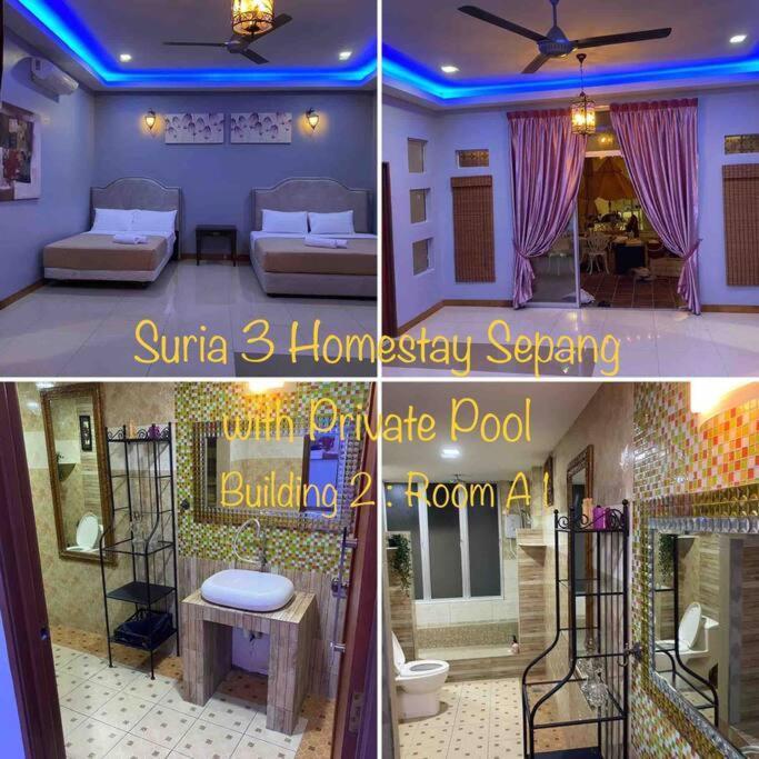Villa Suria 3 Sepang With Private Pool Sungai Pelek Exterior foto