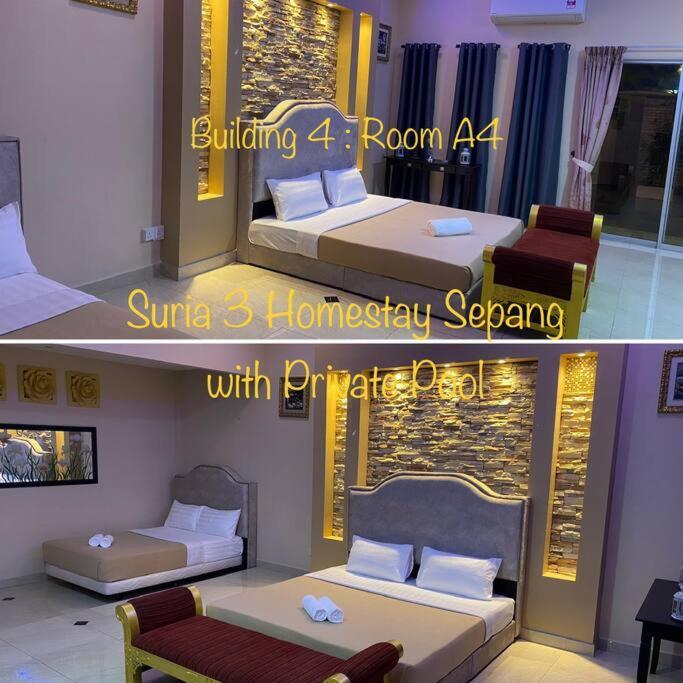 Villa Suria 3 Sepang With Private Pool Sungai Pelek Exterior foto