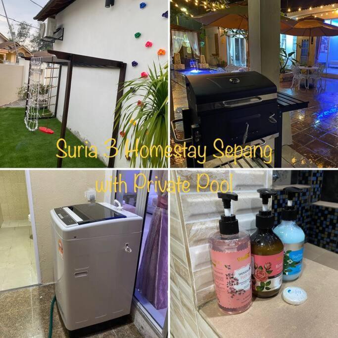 Villa Suria 3 Sepang With Private Pool Sungai Pelek Exterior foto