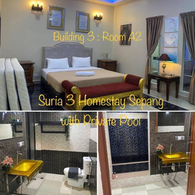 Villa Suria 3 Sepang With Private Pool Sungai Pelek Exterior foto